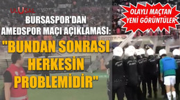 Bursaspor'dan Amedspor maçı açıklaması: "Bundan sonrası herkesin problemidir"